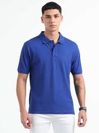 Men Slim Fit Polo T-shirt