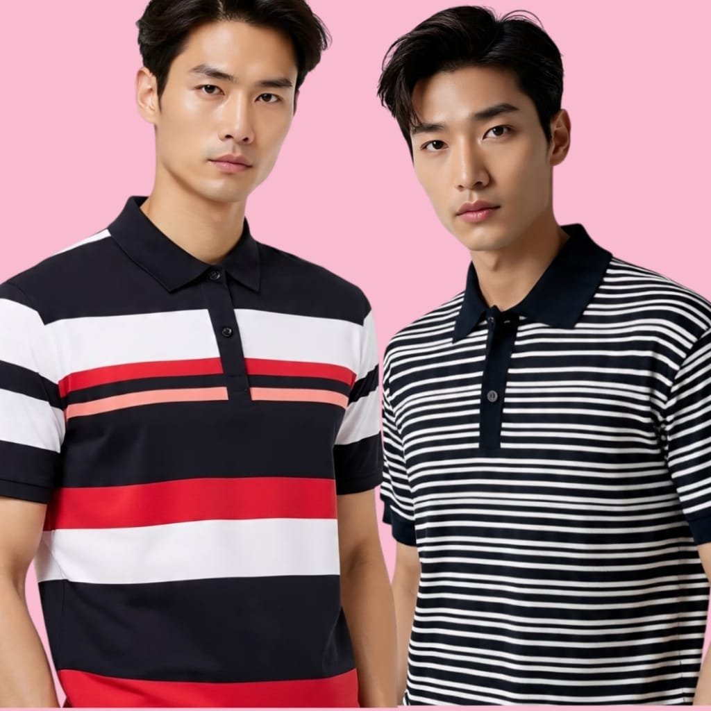 100% Cotton Lycra Polo T-Shirt – 220 GSM
