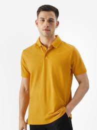 Men Slim Fit Polo T-shirt