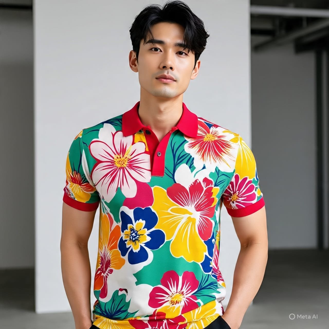 PRINTS COLOR T-SHIRT 100% COTTON