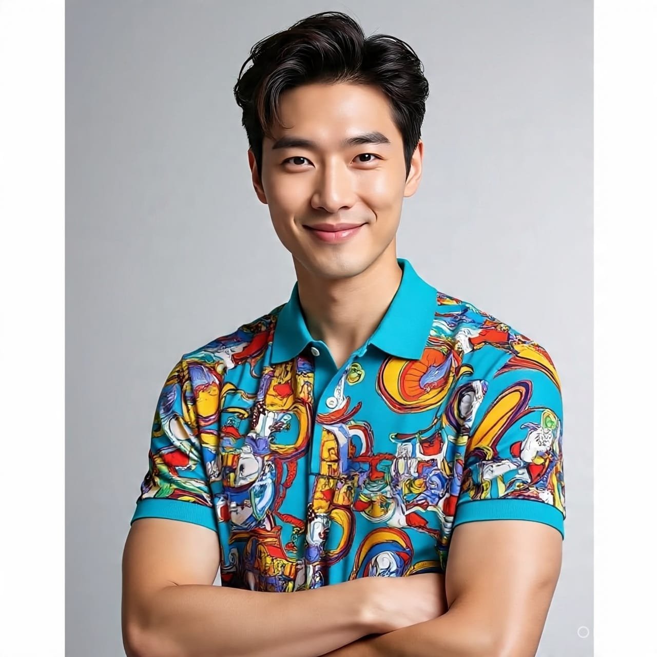 PRINTS COLOR T-SHIRT 100% COTTON