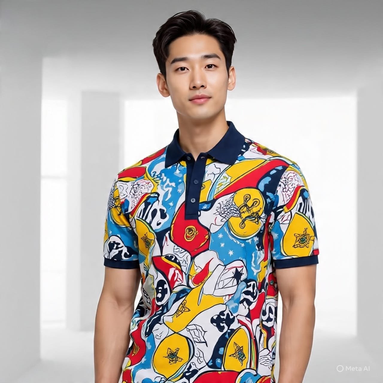 PRINTS COLOR T-SHIRT 100% COTTON